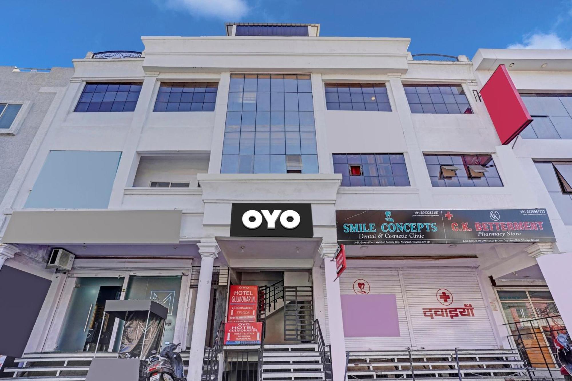 בהופאל Hotel O Flagship Hotel Gulmohar Inn מראה חיצוני תמונה